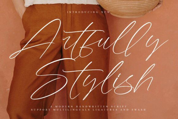 Artfully Stylish Font - Featured Image