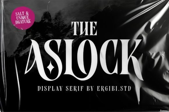Aslock Font - Featured Image