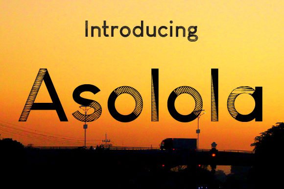 Asolola Font - Featured Image