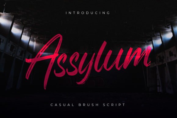 Assylum Font - Featured Image