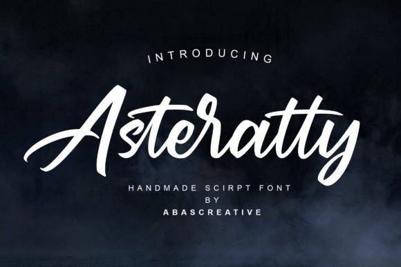 Asteratty Font - Featured Image