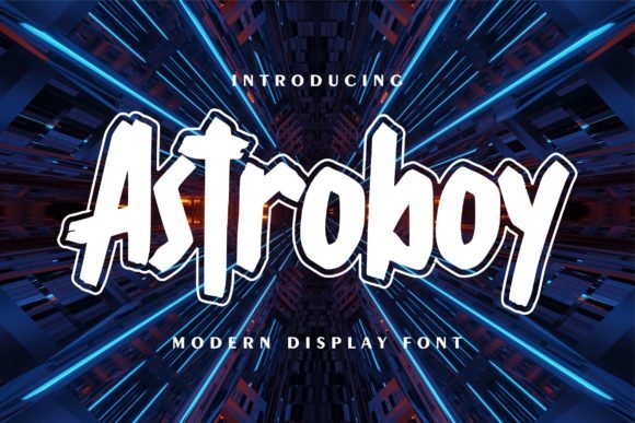 Astroboy Font - Featured Image