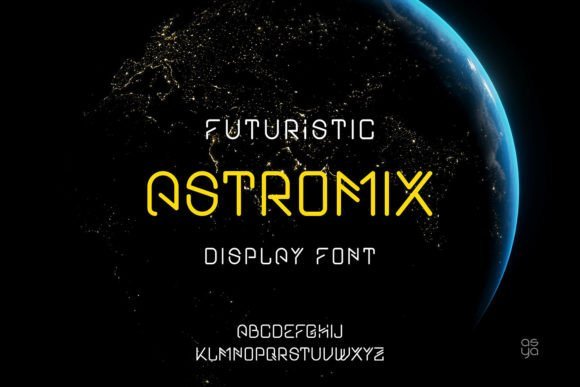 Astromix Font - Featured Image