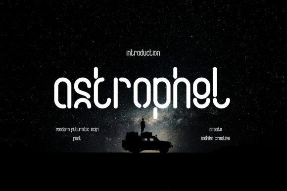 Astrophel Font - Featured Image