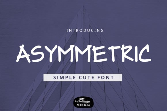 Asymmetric Font - Featured Image