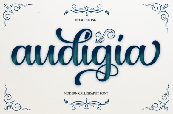 Audigia Font - Featured Image
