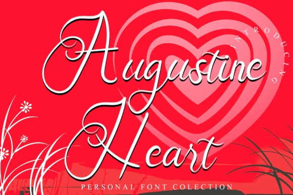 Augustine Heart Font - Featured Image