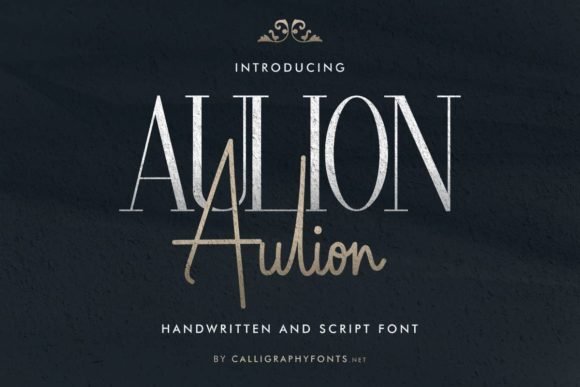 Aulion Font - Featured Image