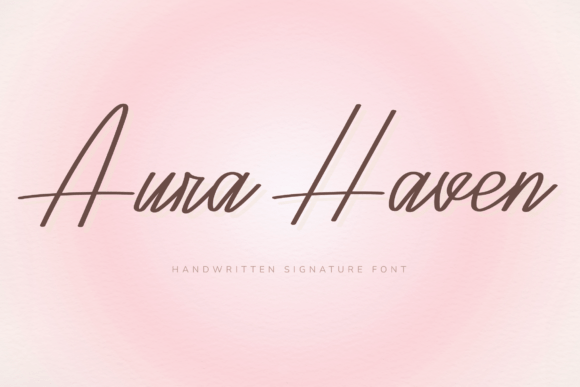 Aura Haven Font - Featured Image