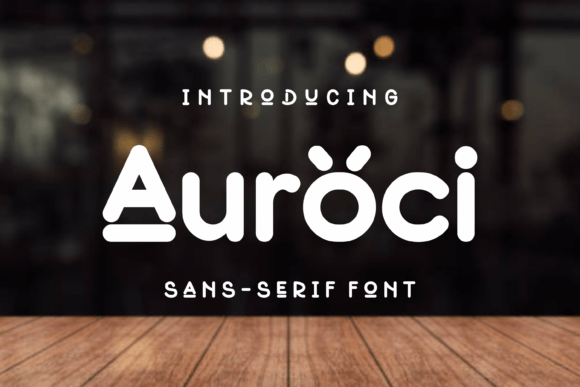 Auroci Font - Featured Image