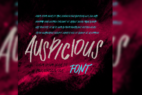 Auspicious Font - Featured Image