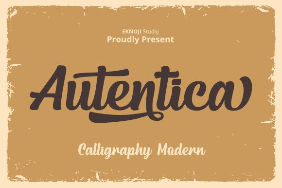 Autentica Font - Featured Image
