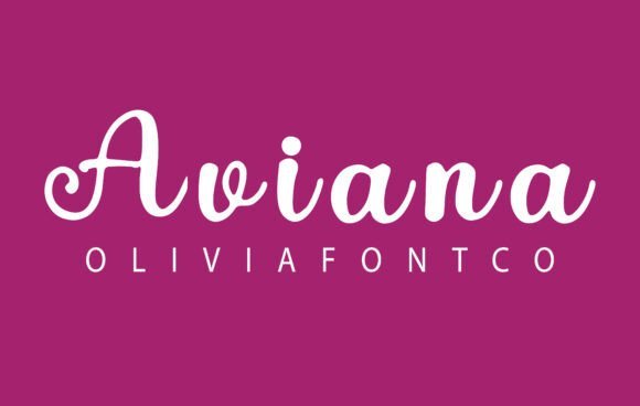 Aviana Font - Featured Image