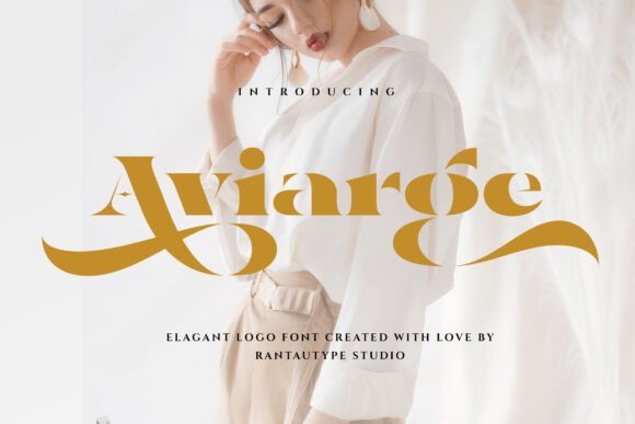 Aviarge Font - Featured Image