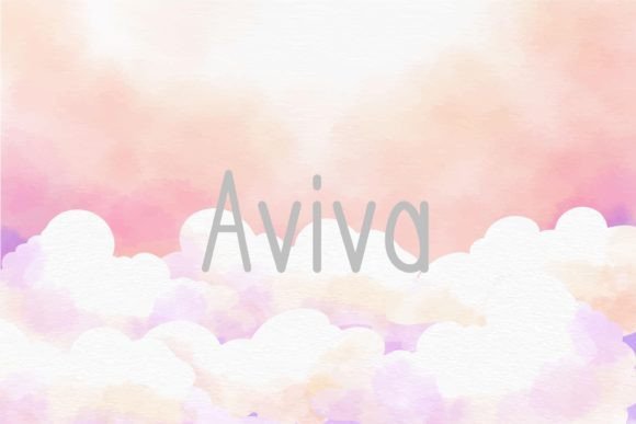 Aviva Font - Featured Image