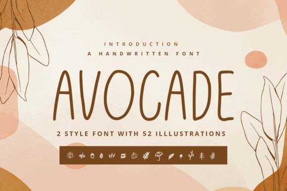 Avocade Font - Featured Image