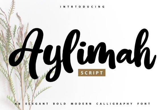 Aylimah Font - Featured Image