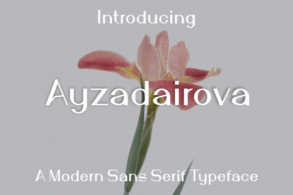 Ayzadairova Font - Featured Image
