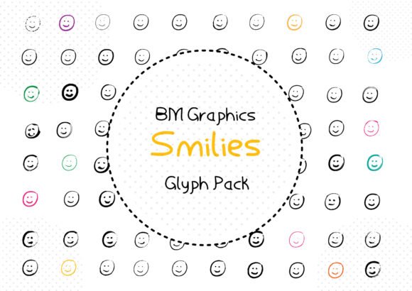 BM Graphics - Smilies Font - Featured Image