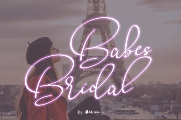Babes & Bridal Font - Featured Image