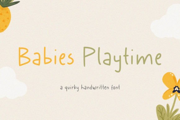 Babies Playtime Font - Featured Image