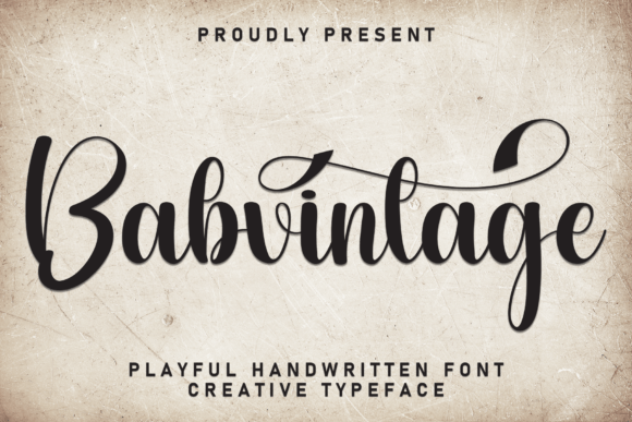 Babvintage Font - Featured Image