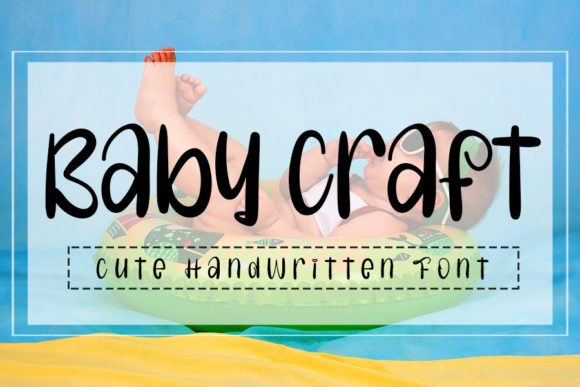 Baby Craft Font - Featured Image