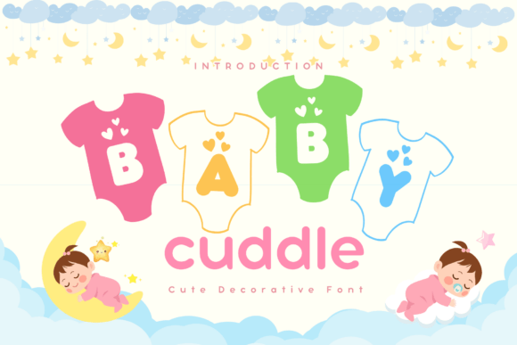 Baby Cuddle Font - Featured Image