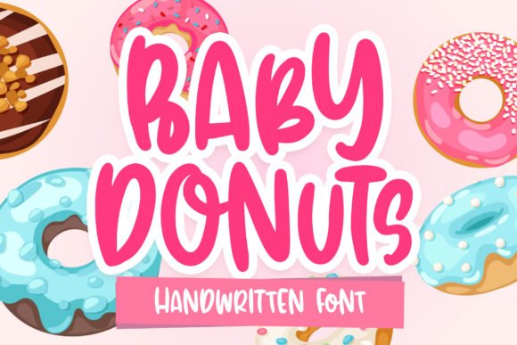 Baby Donuts Font - Featured Image