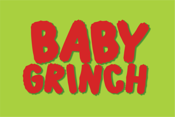 Baby Grinch Font - Featured Image