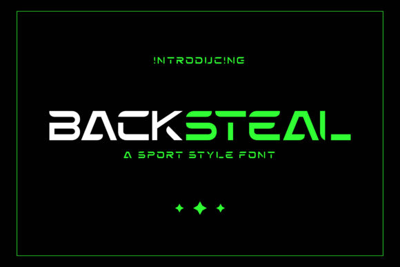Backsteal Font - Featured Image