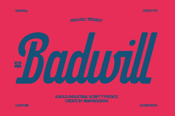 Badwill Font - Featured Image