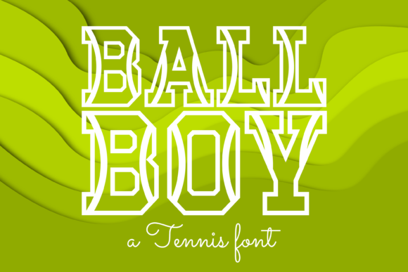 Ball Boy Font - Featured Image