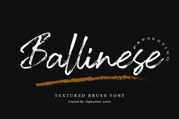 Ballinese Font - Featured Image