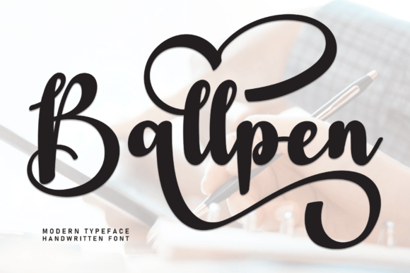 Ballpen Font - Featured Image