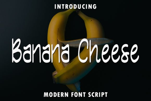 Banana Cheese Font - Featured Image