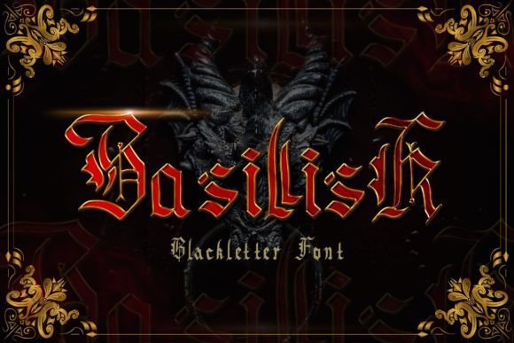 Basillisk Font - Featured Image