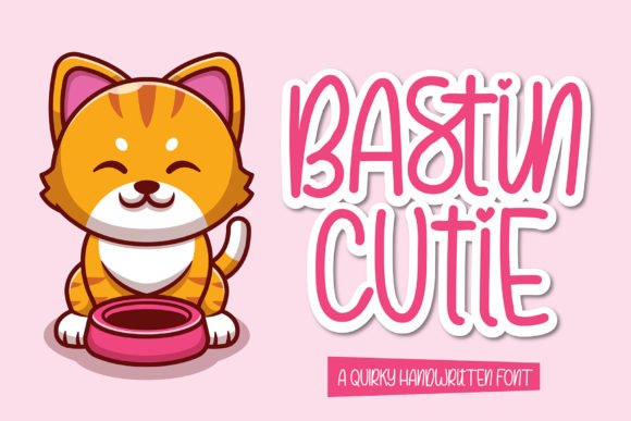Bastin Cutie Font - Featured Image