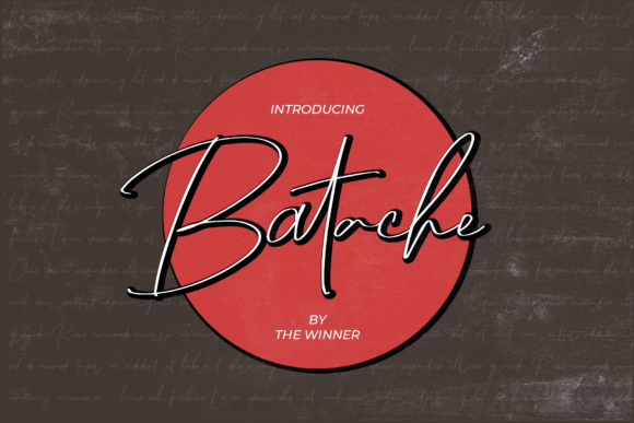Batache Font - Featured Image