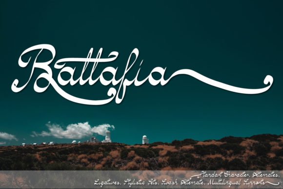 Battafia Font - Featured Image