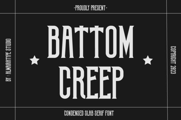 Battom Creep Font - Featured Image
