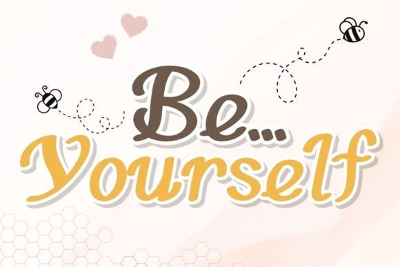 Be Yourself Font - Featured Image