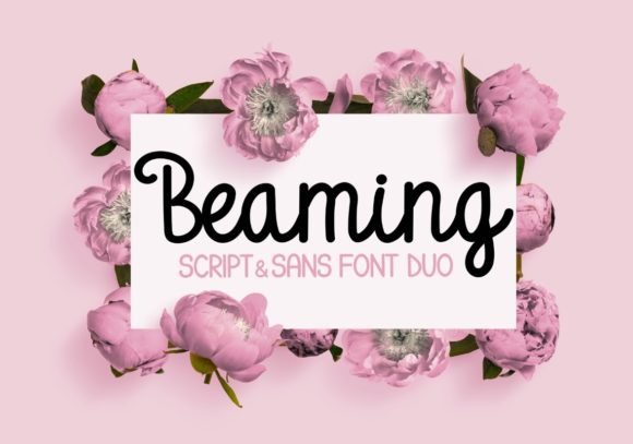 Beaming Duo Font - Featured Image