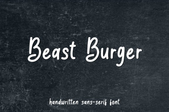 Beast Burger Font - Featured Image