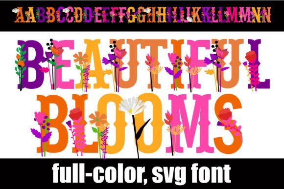 Beautiful Blooms Font - Featured Image