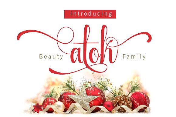 Beauty Atok Font - Featured Image