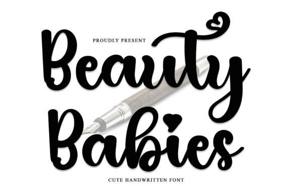 Beauty Babies Font - Featured Image
