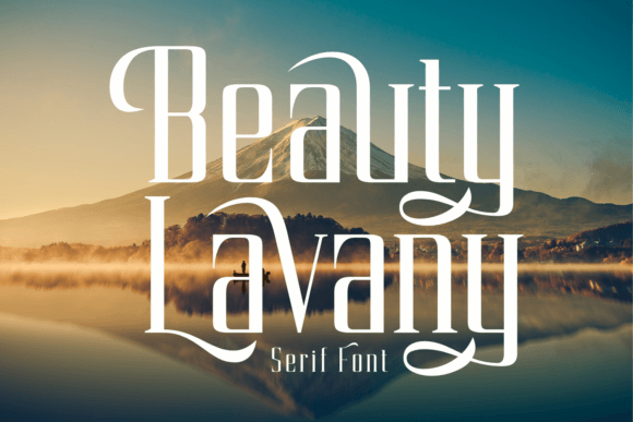 Beauty Lavany Font - Featured Image