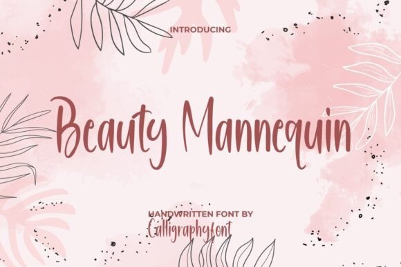 Beauty Mannequin Font - Featured Image