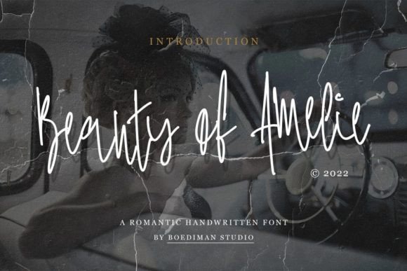 Beauty of Amelie Font - Featured Image